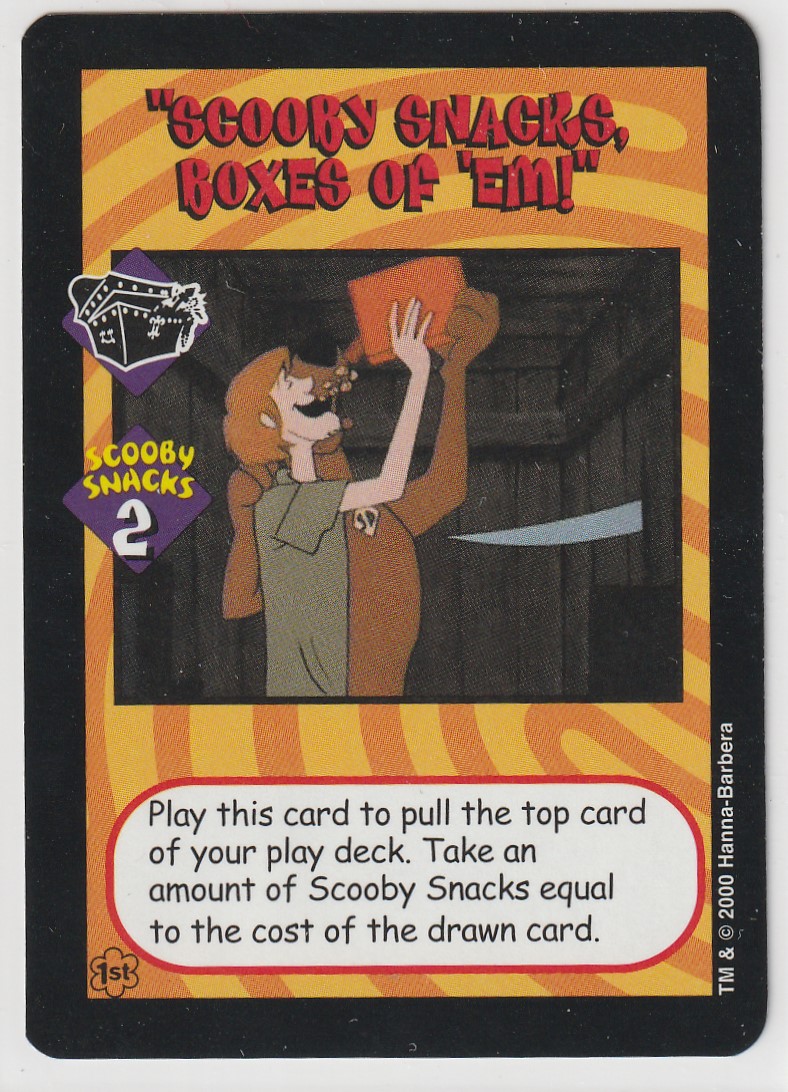 Scooby Snacks, Boxes of Em!